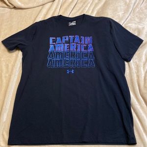 Men UA Captain America T-shirt